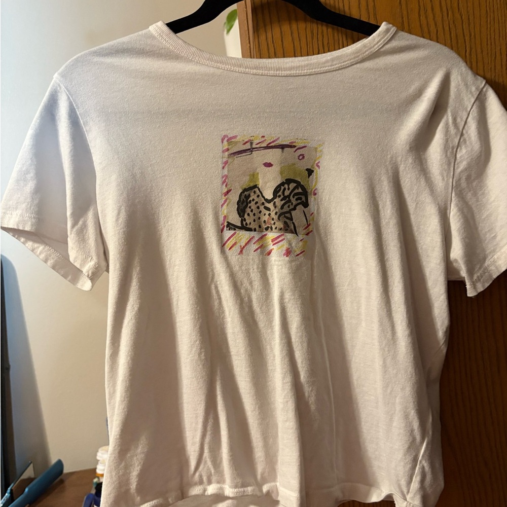 Abercrombie & Fitch Cream Skimming Tee